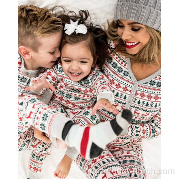 недорогие подходящие семейные рождественские пижамы